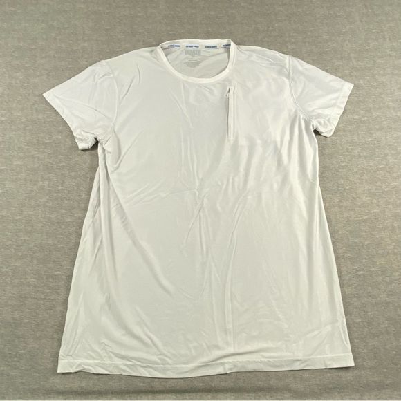 Duluth Trading Co. Mens White‎ Buck Naked Short Sleeve Crew Neck T-Shirt Size XL - Picture 1 of 7